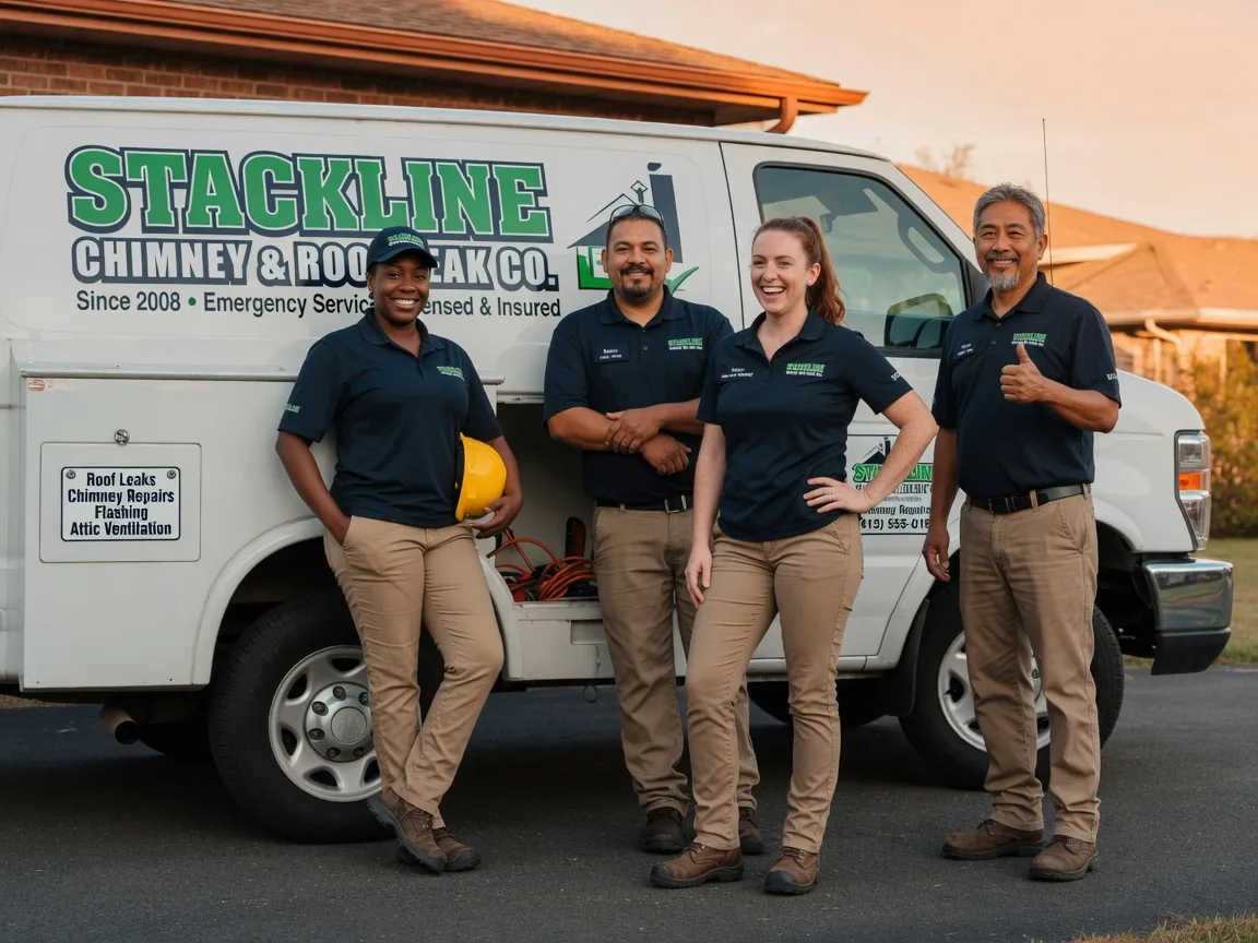 Chimney flashing repair company in Hellertown, PA